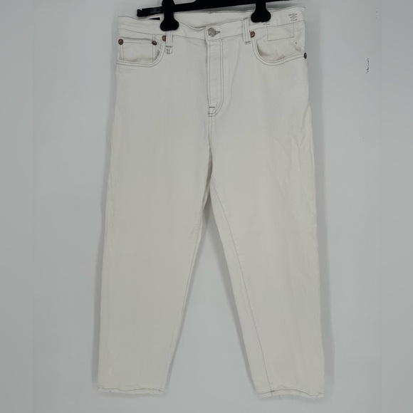 R13 Shelley Jeans bale white size 31 - Picture 3 of 12